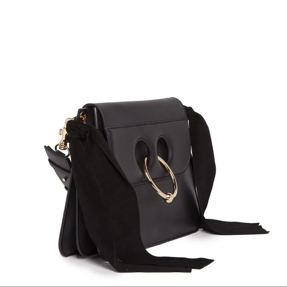 JW Anderson Medium Pierce Side Bows Detail Leather Bag - Picture 4 of 7